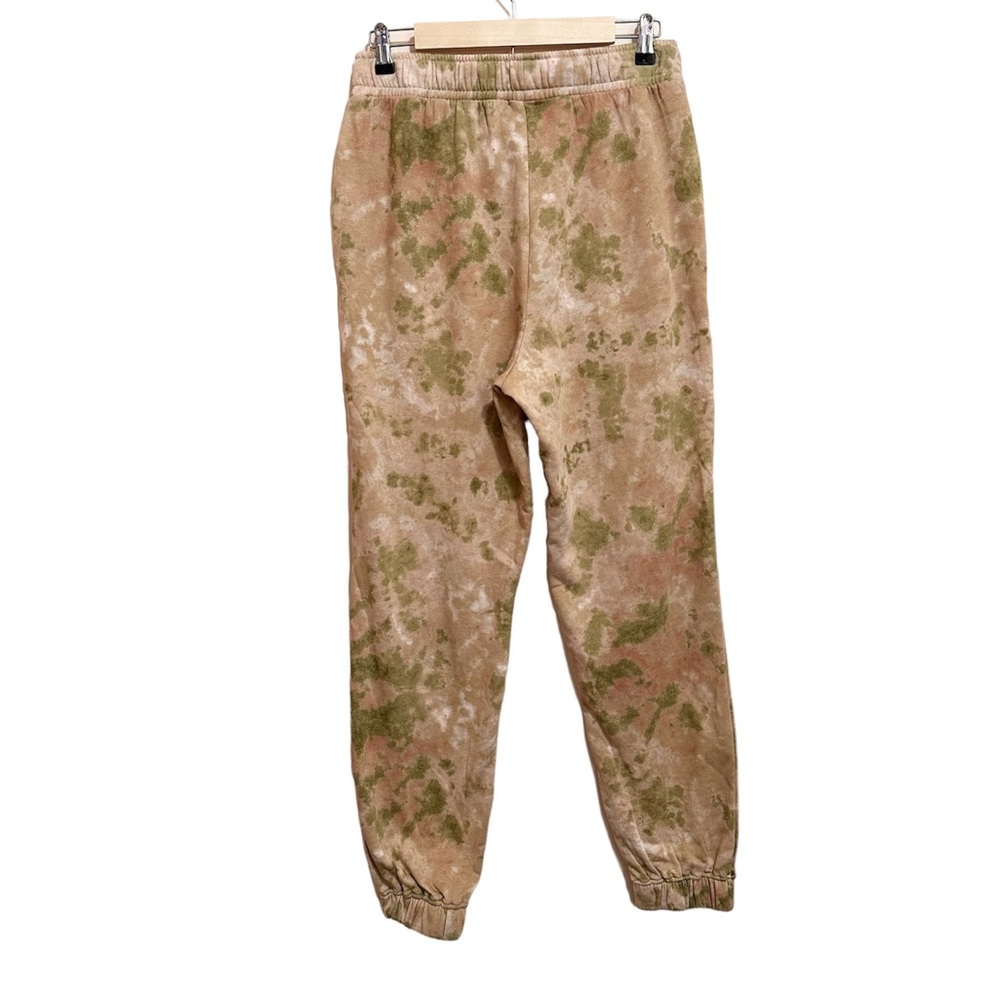 AFRM Blush Olive Tie Dye High Rise Jogger Sweatpants Size Medium NWT - Picture 2 of 4